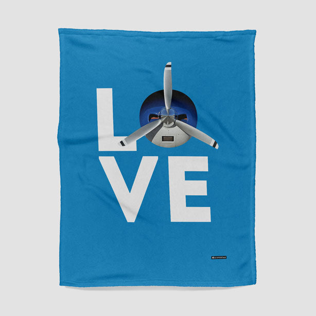 Love Propeller - Blanket - Airportag
