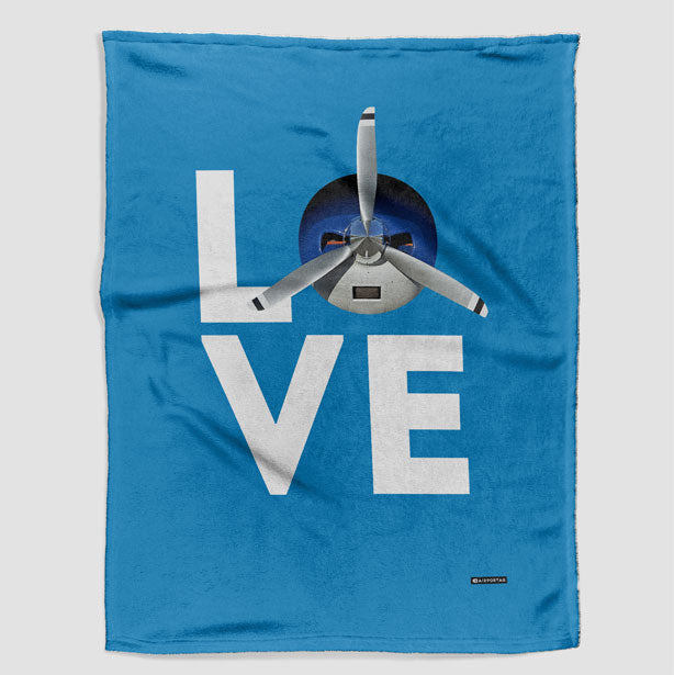 Love Propeller - Blanket - Airportag