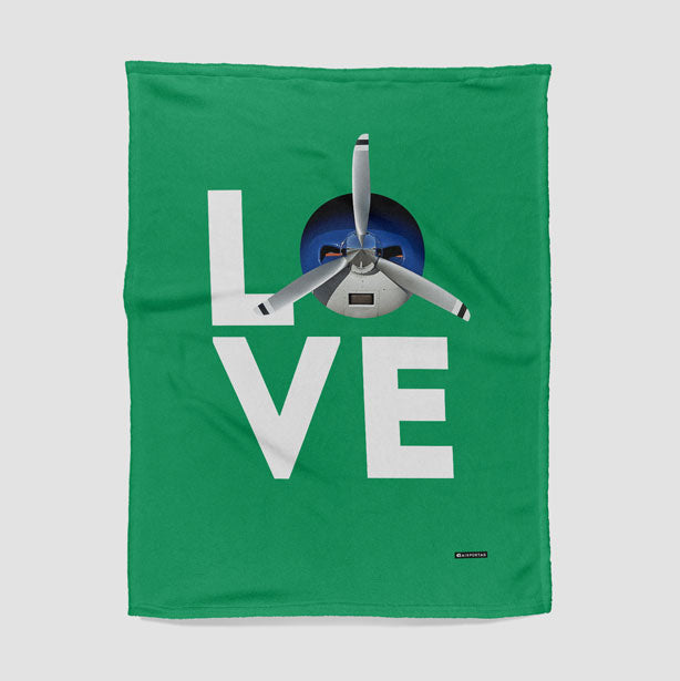Love Propeller - Blanket - Airportag