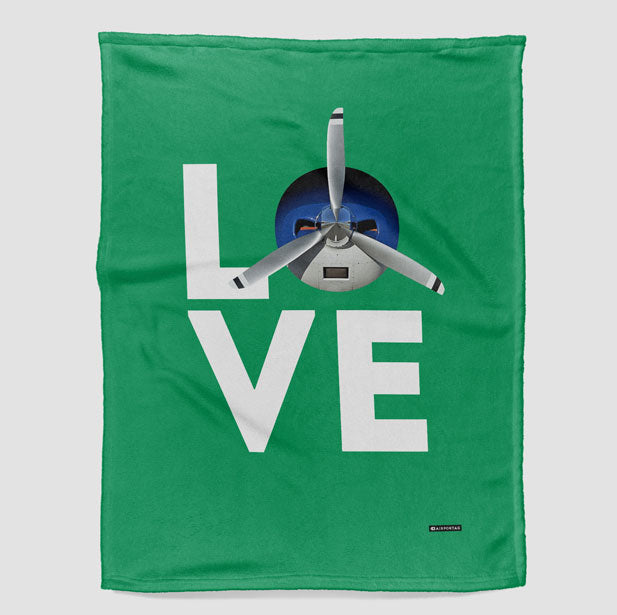 Love Propeller - Blanket - Airportag
