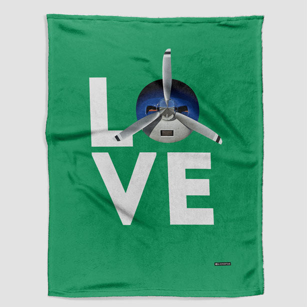 Love Propeller - Blanket - Airportag
