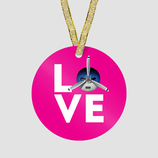 Love Propeller - Ornament - Airportag