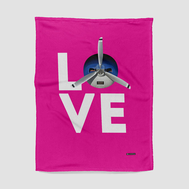 Love Propeller - Blanket - Airportag
