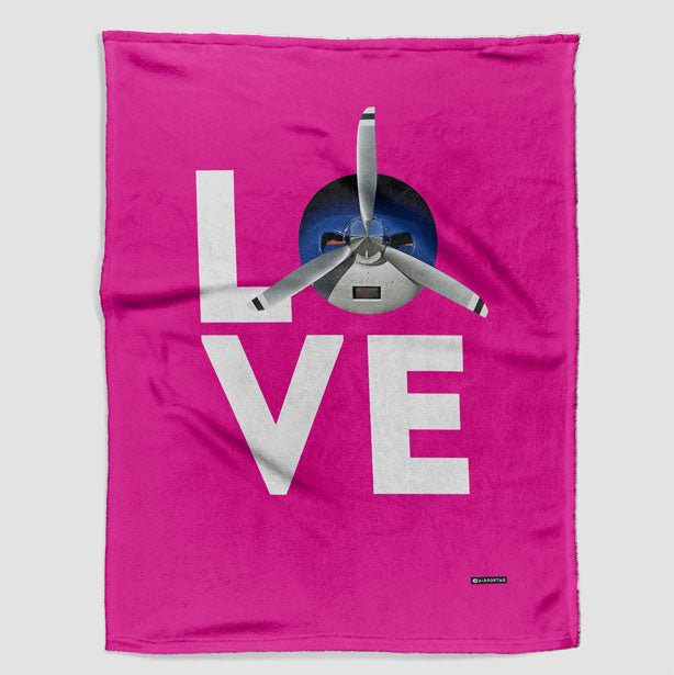 Love Propeller - Blanket - Airportag