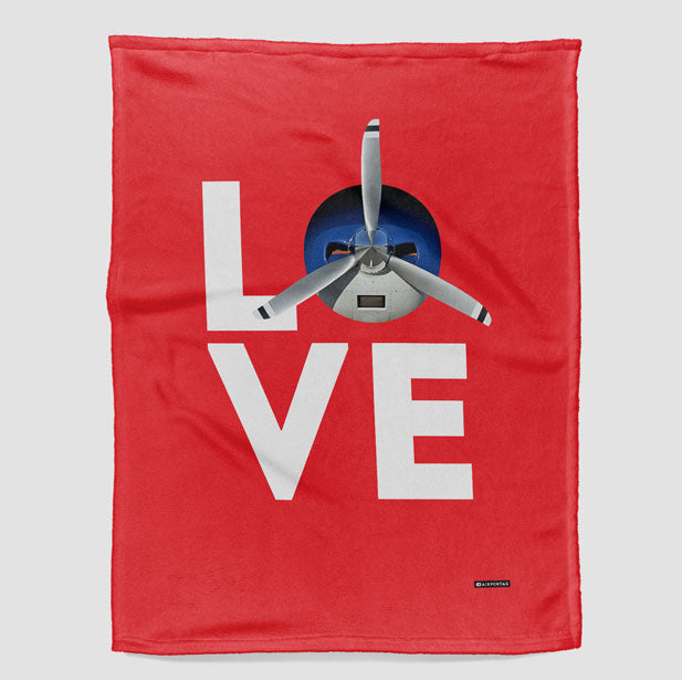 Love Propeller - Blanket - Airportag