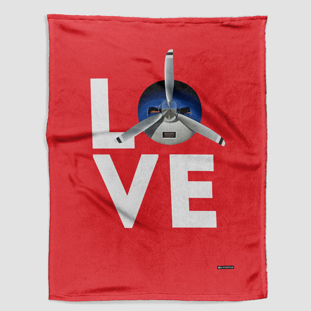 Love Propeller - Blanket - Airportag