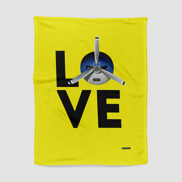 Love Propeller - Blanket - Airportag