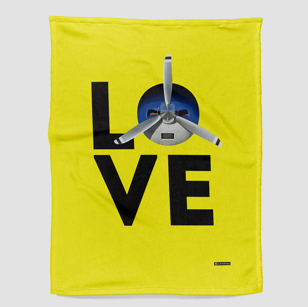 Love Propeller - Blanket - Airportag