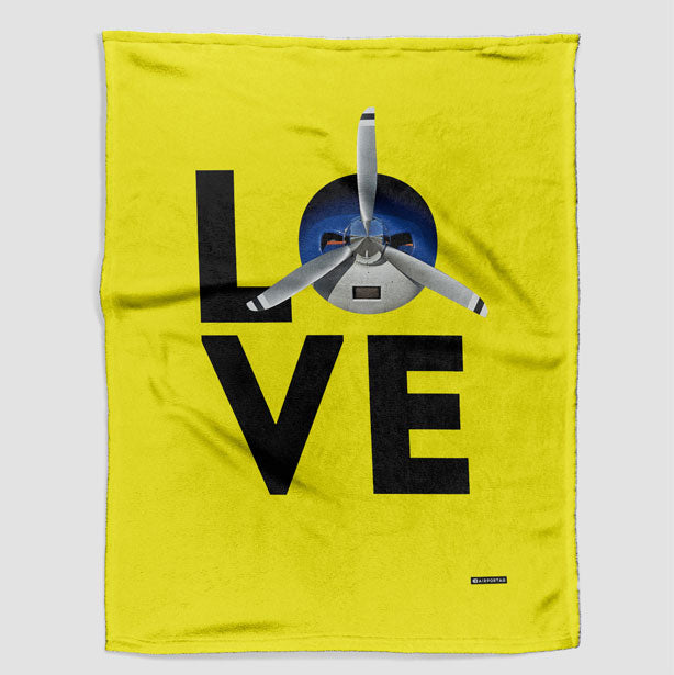 Love Propeller - Blanket - Airportag