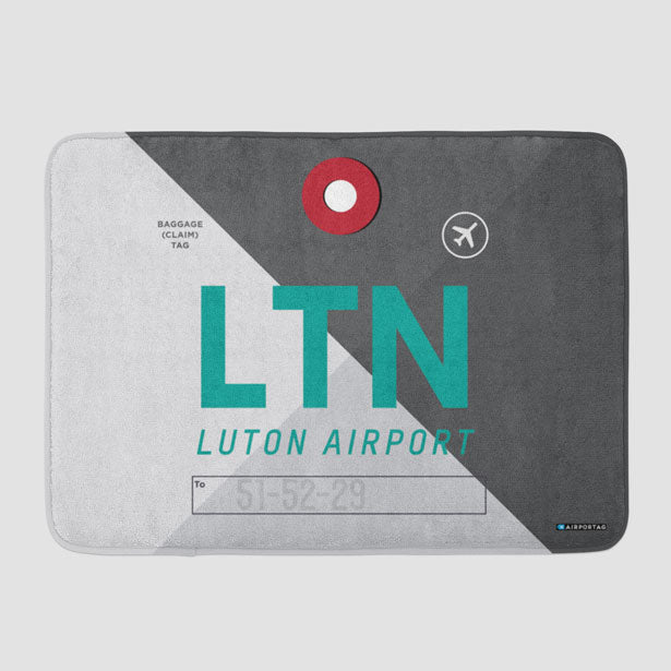 LTN - Bath Mat - Airportag