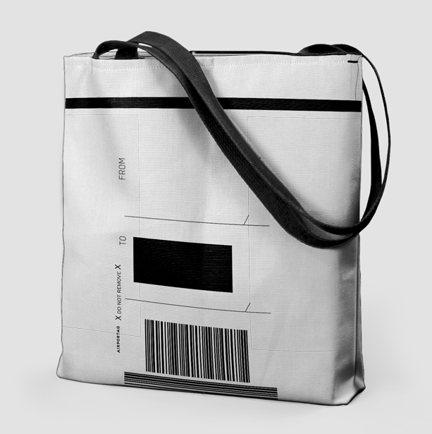 Luggage Ticket - Tote Bag airportag.myshopify.com