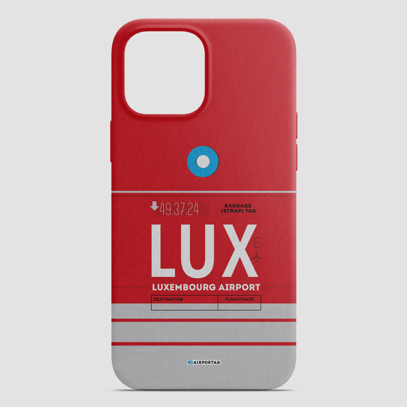 Airport Code Phone Case IATA code LUX Mobile Cover