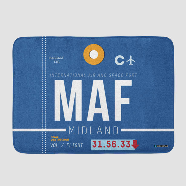 MAF - Bath Mat - Airportag