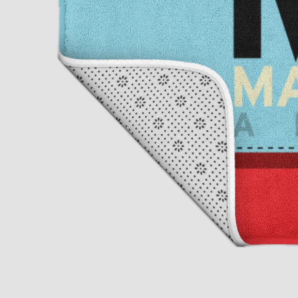 MAN - Bath Mat - Airportag