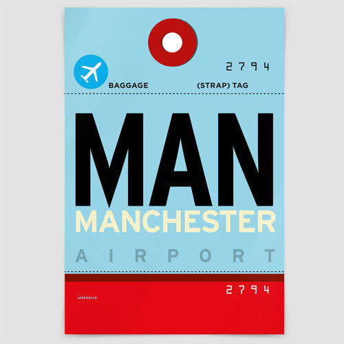 MAN - Poster - Airportag