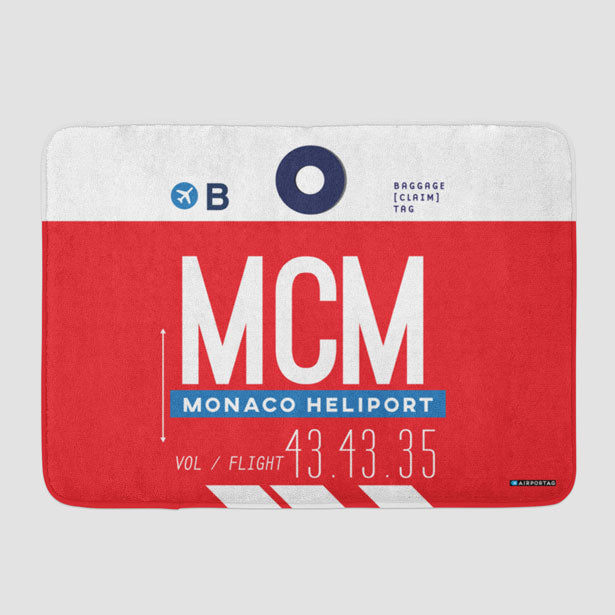 MCM - Bath Mat - Airportag