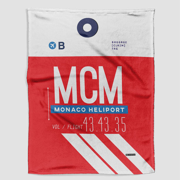 MCM - Blanket - Airportag