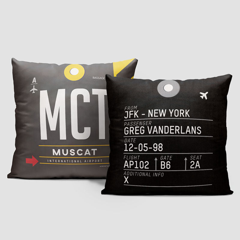 MCT - Throw Pillow