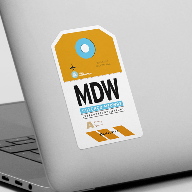 MDW - Sticker - Airportag