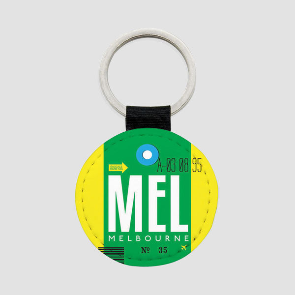 MEL - Round Keychain