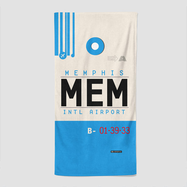 MEM - Beach Towel - Airportag