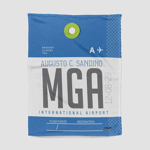 MGA - Blanket - Airportag