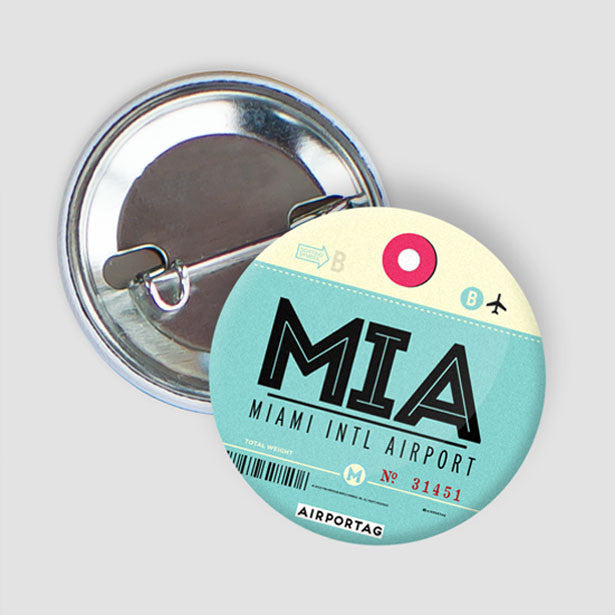 MIA - Button - Airportag