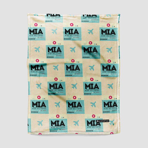 MIA - Blanket - Airportag