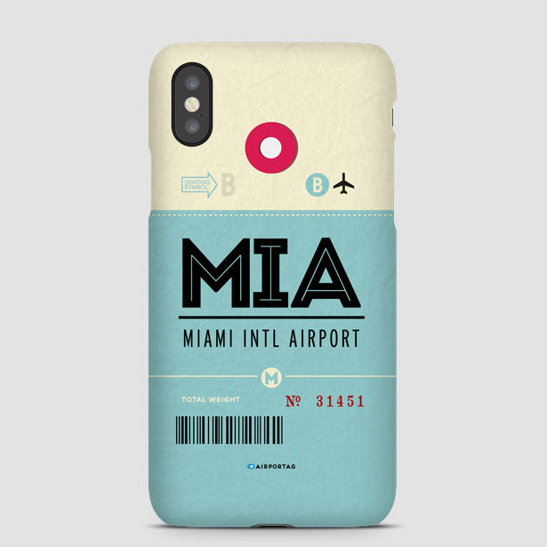 MIA - Phone Case - Airportag