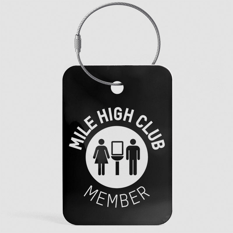 Mile High Club - Luggage Tag