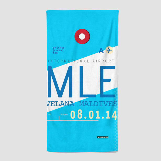 MLE - Beach Towel - Airportag