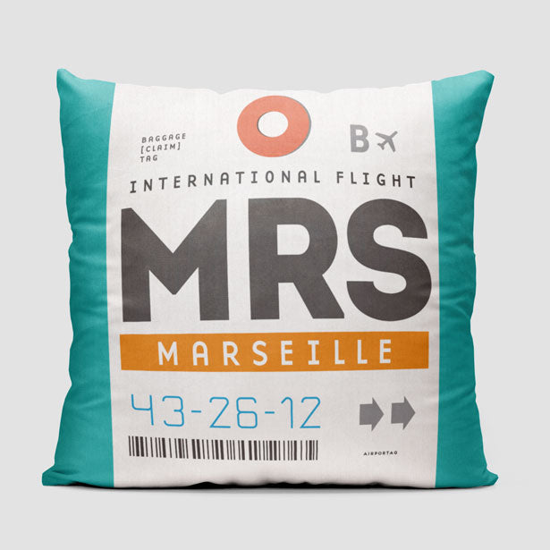 MRS - Throw Pillow - Airportag