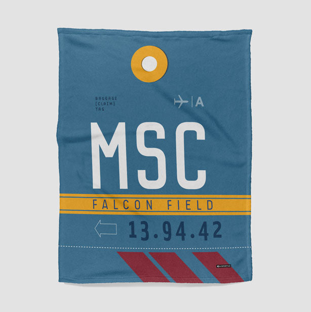 MSC - Blanket - Airportag