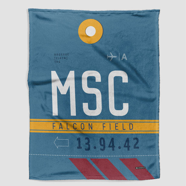 MSC - Blanket - Airportag