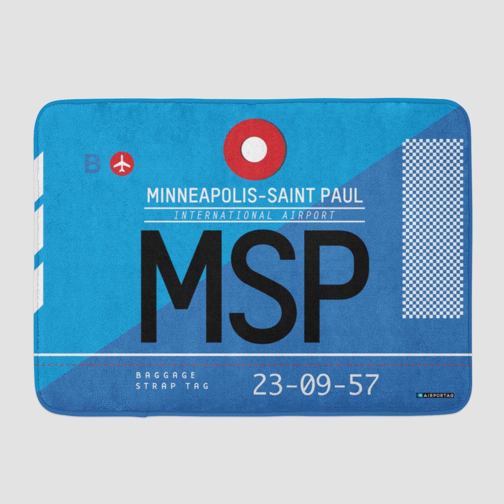 MSP - Bath Mat - Airportag