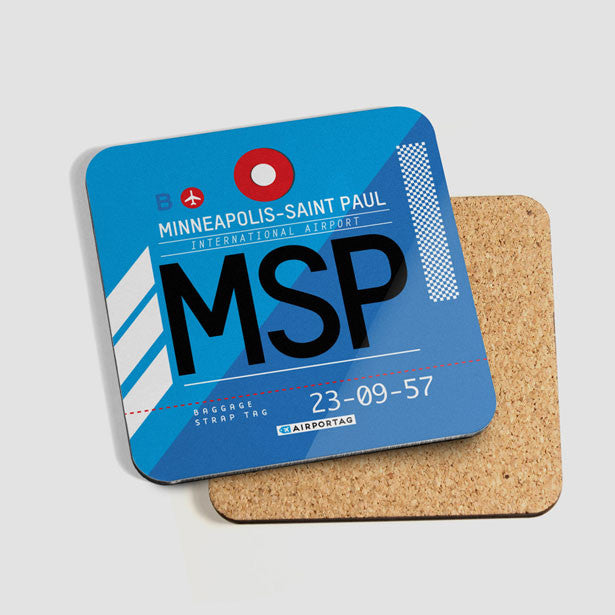 MSP - Coaster - Airportag