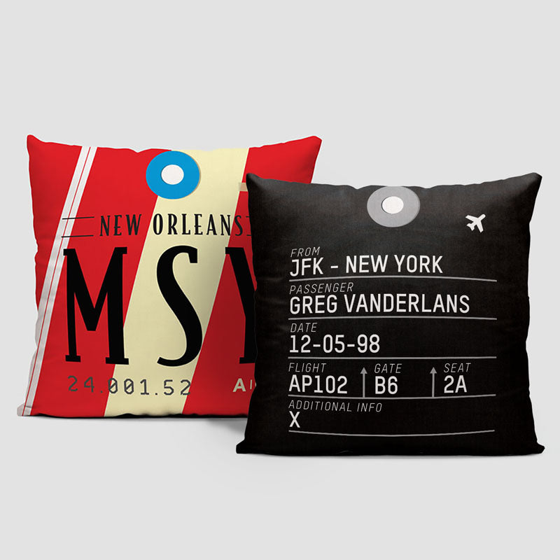 MSY - Throw Pillow