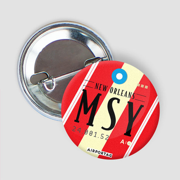 MSY - Button - Airportag