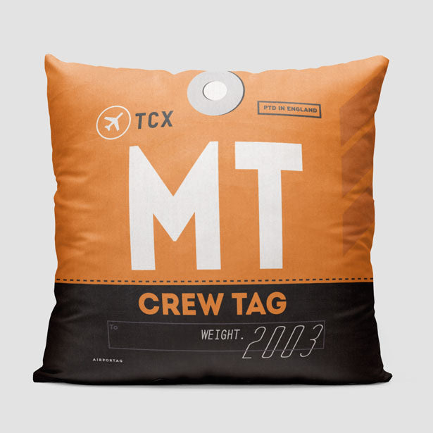MT - Throw Pillow - Airportag