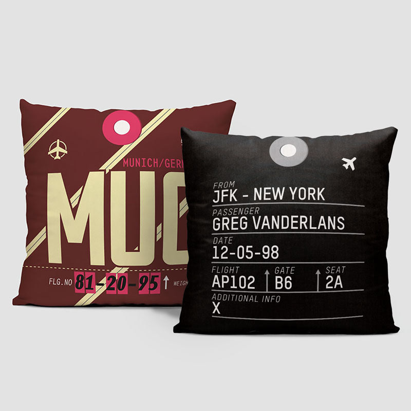MUC - Throw Pillow