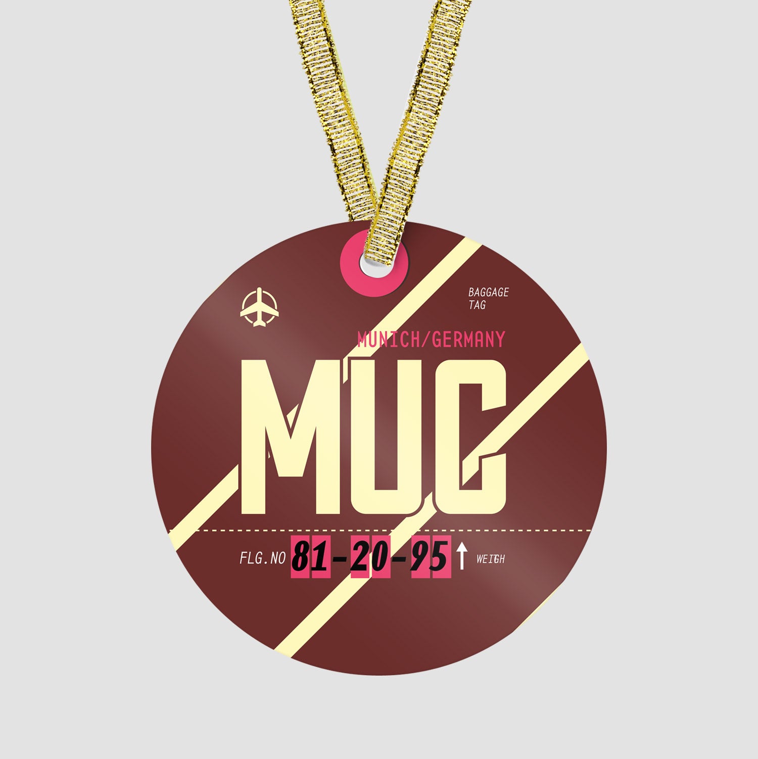 MUC - Ornament - Airportag