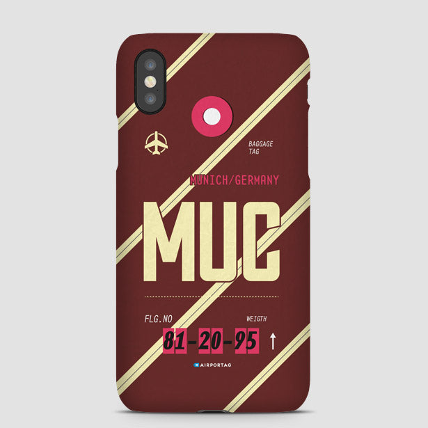 MUC - Phone Case - Airportag