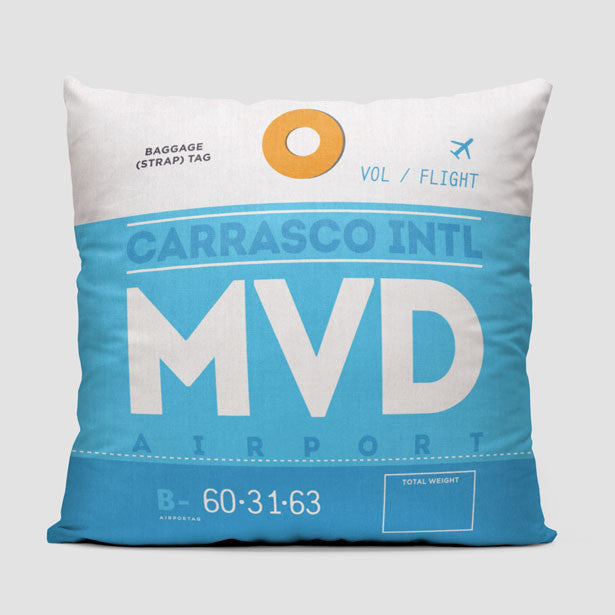 MVD - Throw Pillow - Airportag