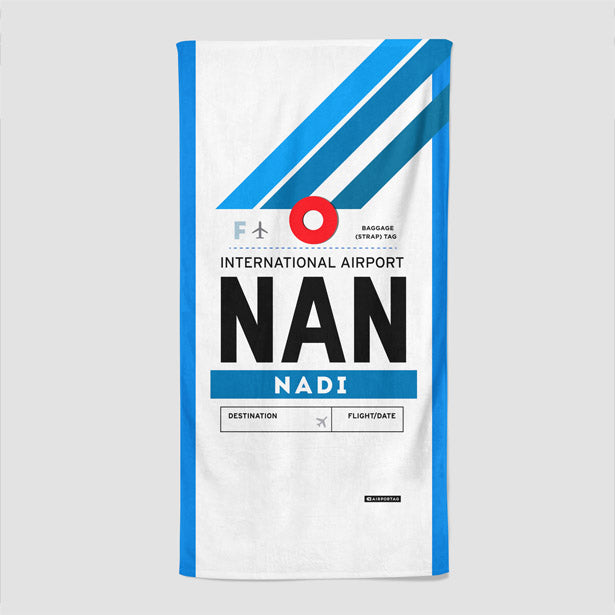 NAN - Beach Towel - Airportag