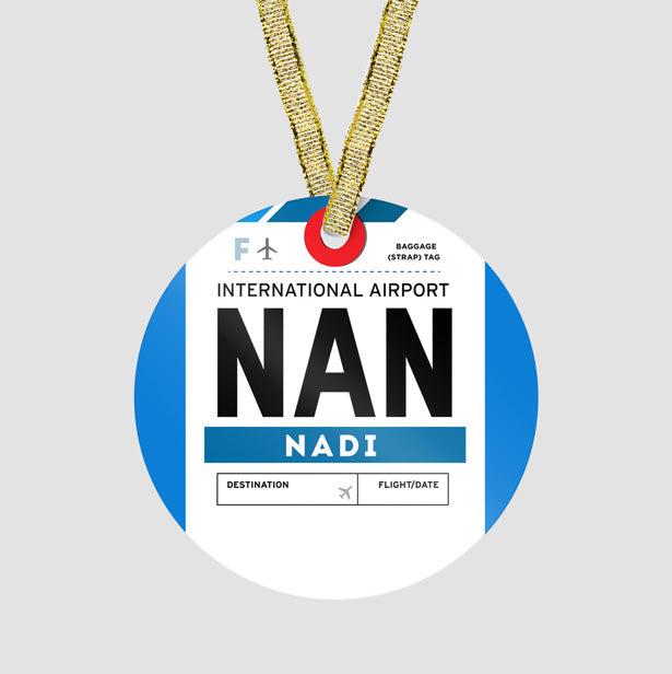 NAN - Ornament - Airportag