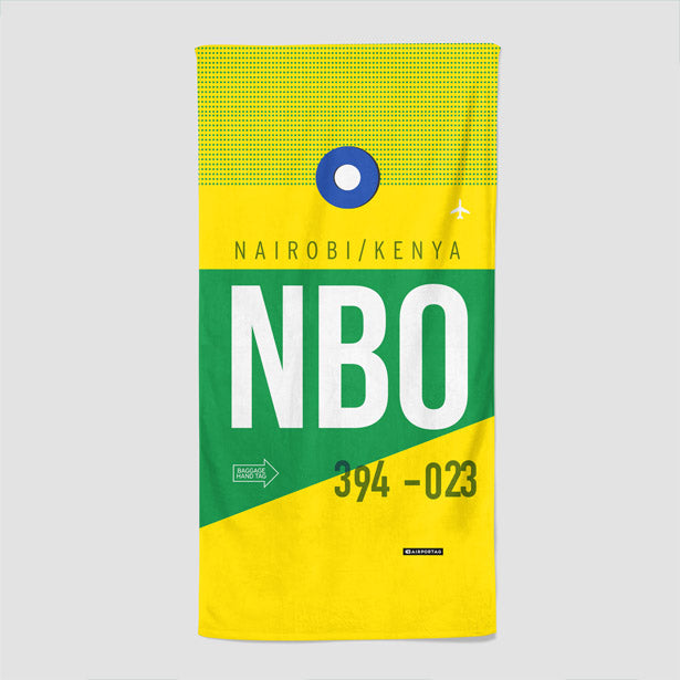 NBO - Beach Towel - Airportag