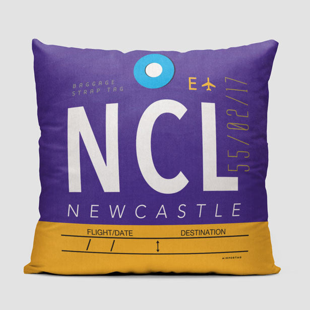 NCL - Throw Pillow - Airportag