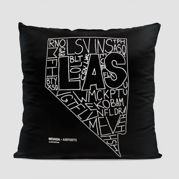 Nevada - Throw Pillow - Airportag