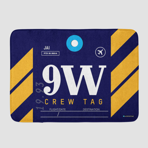 9W - Bath Mat - Airportag
