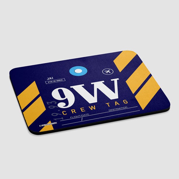 9W - Mousepad - Airportag